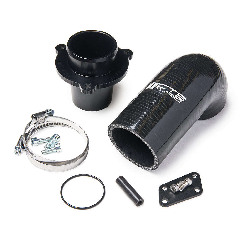 CTS Turbo CAST Turbo Muffler Delete - Gen1 2.0T TSI (EA888.1) (CTS-HW-0254C)