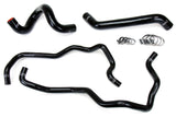 HPS Black Reinforced Silicone Radiator + Heater Hose Kit for Jeep 07 11 Wra (57-1220-BLK)