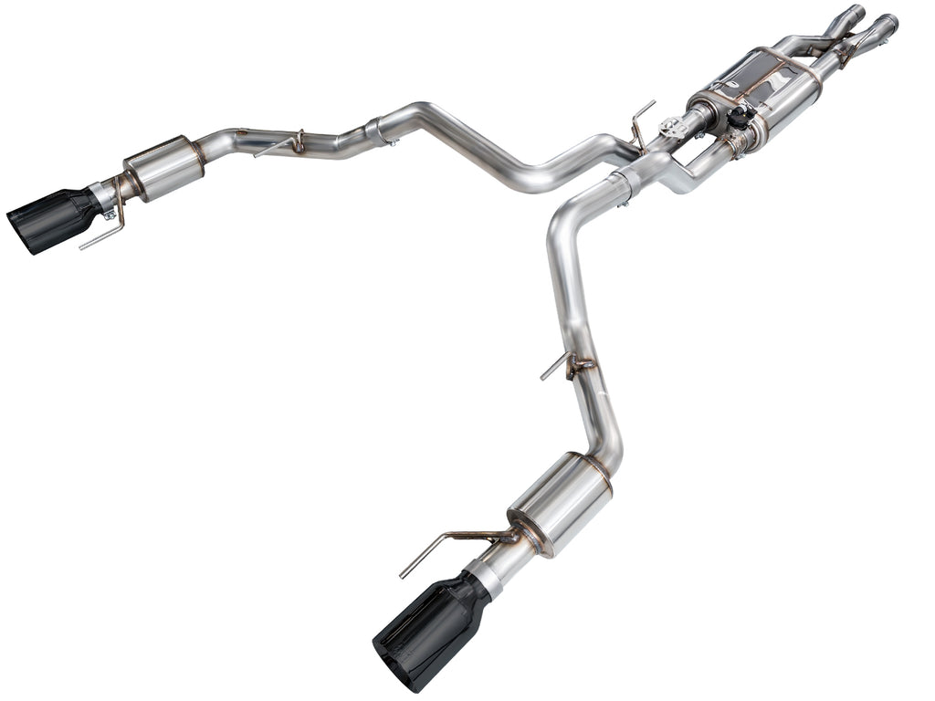 AWE Tuning Gen 3 Raptor R SwitchPath Exhaust - Diamond Black Tips (3025-33852)