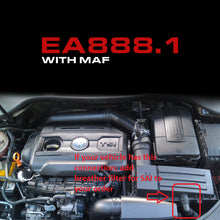 Load image into Gallery viewer, CTS Turbo 3" Air Intake System for 1.8TSI/2.0TSI (EA888.1 and EA888.3 non-MQB) (CTS-IT-220R)