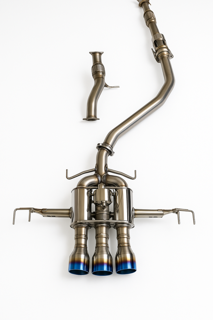 Invidia Acura Integra Type-S De5 R400 Single Layer Ti -Tip (HS23AISFGM3STL)