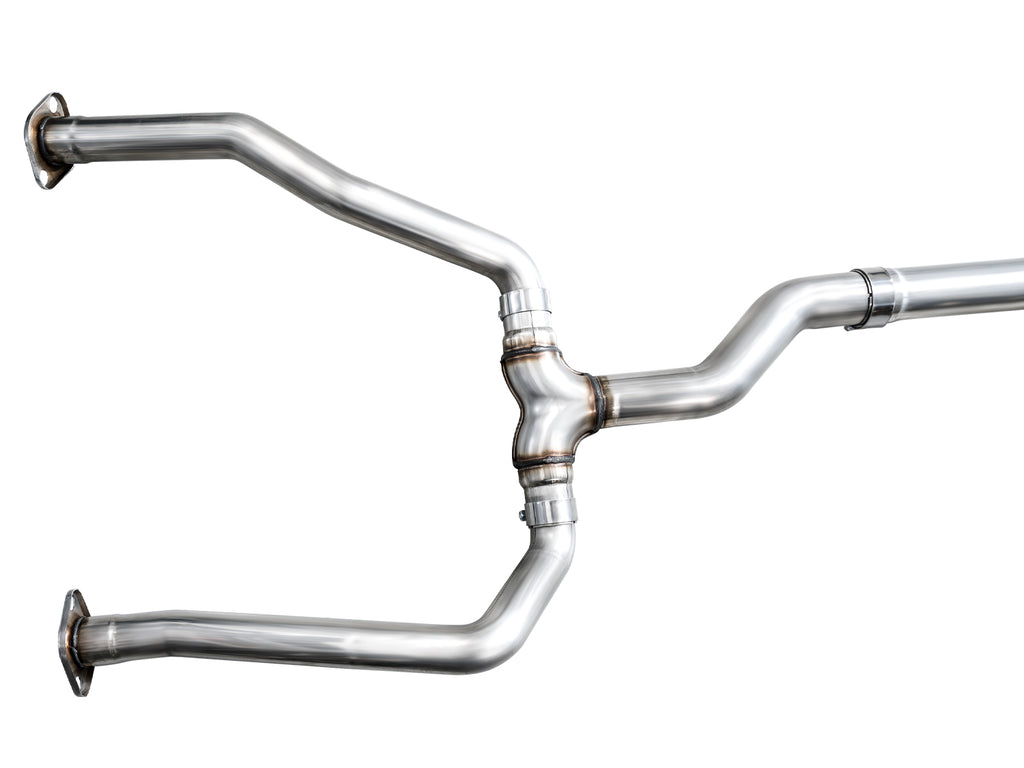 AWE Tuning 0FG Exhaust for 3rd Gen Toyota Tundra - Dual Chrome Silver Tips (3015-32063)