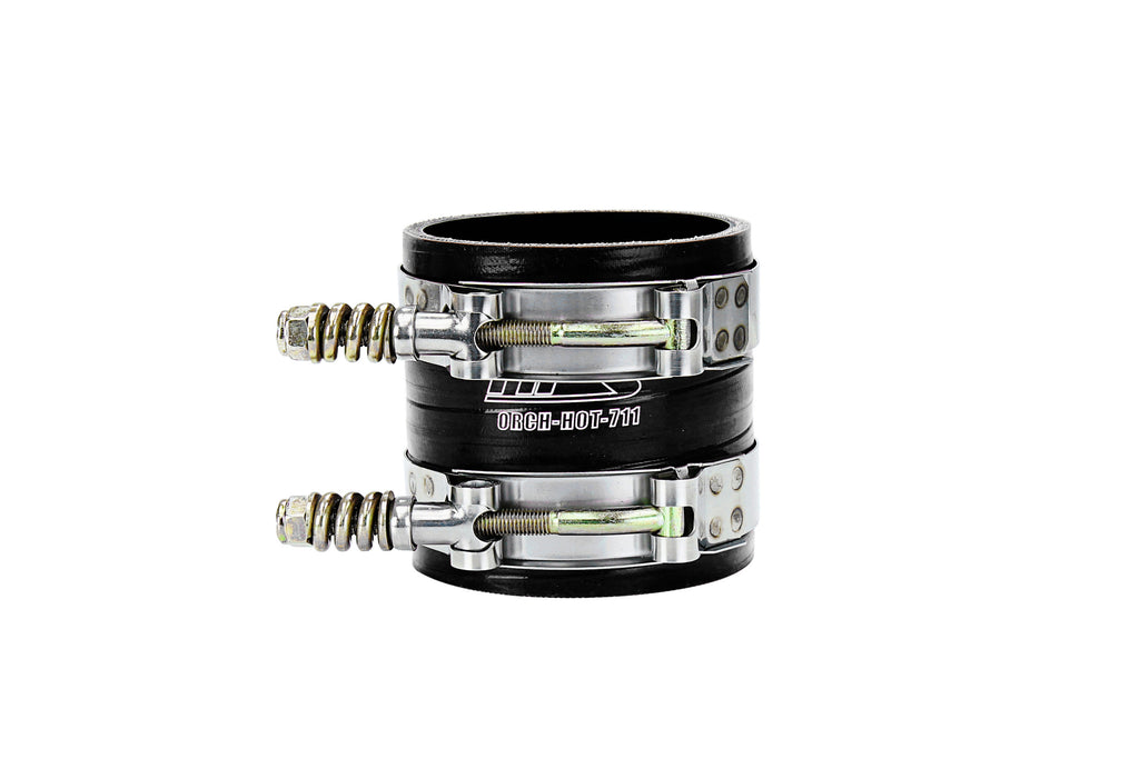 HPS Performance Silicone Hot Side Intercooler Boot Black (57-2240-BLK)