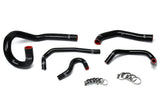 HPS Black Reinforced Silicone Radiator + Heater Hose Kit Coolant for Toyota (57-1612-BLK)