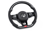 APR Steering Wheel - Carbon Fiber & Perforated Leather (MS100206)