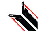 APR Sideburns - Black APR / Red Stripe (PM100332)