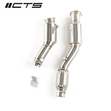 Load image into Gallery viewer, CTS Turbo BMW S58 G80/G82/G87 M2/M3/M3C/M4/M4C High-Flow CATS (CTS-EXH-DP-0053-CAT)