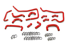 Load image into Gallery viewer, HPS Performance High Temp 3-ply Reinforced Silicone, Replaces OEM Ancillary Coolant Hoses (57-1807-RED)