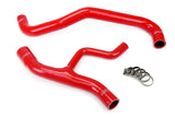 HPS Red Reinforced Silicone Radiator Hose Kit Coolant for Ford 02-04 Mustang GT (57-1012-RED)