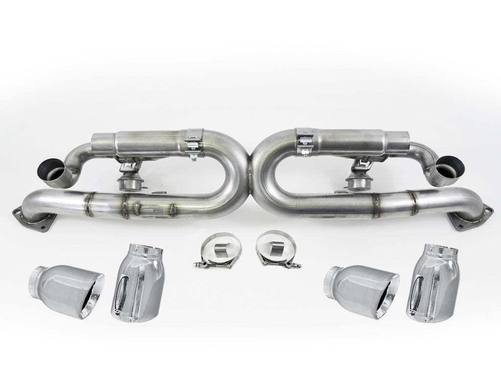AWE Tuning SwitchPath Exhaust for Porsche 991 - Non-PSE cars - Chrome Silver Tips (3025-42012)