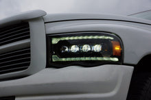 Load image into Gallery viewer, 02-05 Dodge Ram NOVA-Series LED Projector Headlights Alpha-Black