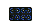 AEM EV EV programmable button pad for use with VCU200 or VCU300 - 30-8400