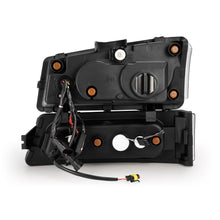 Load image into Gallery viewer, 03-06 Chevrolet Silverado/02-06 Avalanche (without body cladding) NOVA-Series LED Projector Headlights Black
