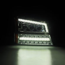 Load image into Gallery viewer, 03-06 Chevrolet Silverado/02-06 Avalanche (without body cladding) NOVA-Series LED Projector Headlights Chrome