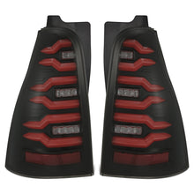 Load image into Gallery viewer, 03-09 Toyota 4Runner LUXX-Series LED Tail Lights Black Red