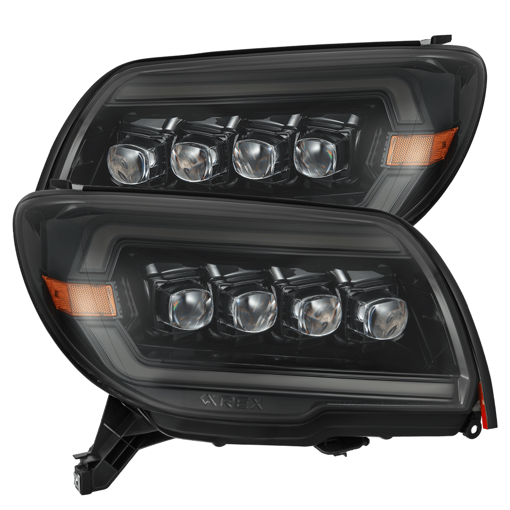 03-09 Toyota 4Runner NOVA-Series LED Projector Headlights Alpha-Black