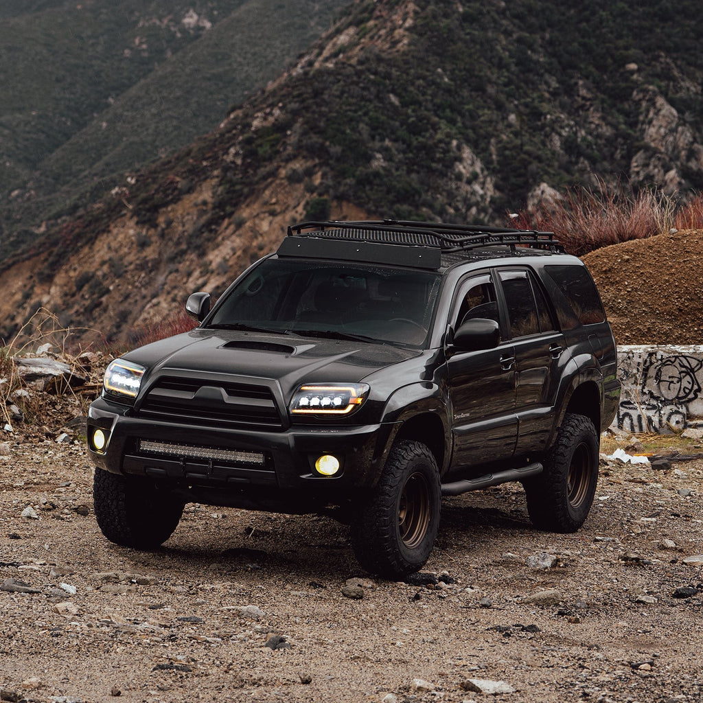 03-09 Toyota 4Runner NOVA-Series LED Projector Headlights Alpha-Black