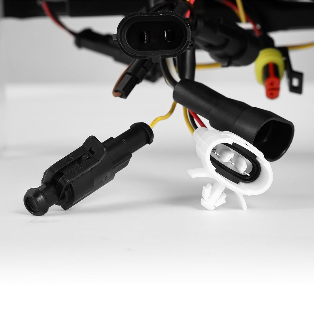 03-09 Toyota 4Runner PRO-Series Halogen Projector Headlights Black