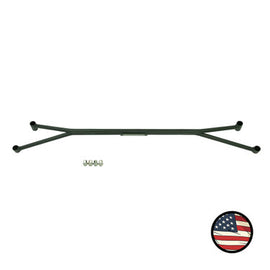 Nameless Performance Front Strut Tower Brace - Subaru Legacy (Non-Turbo) & Outback (2010-2014) - Wrinkle Black (FSTB-M-BLK)