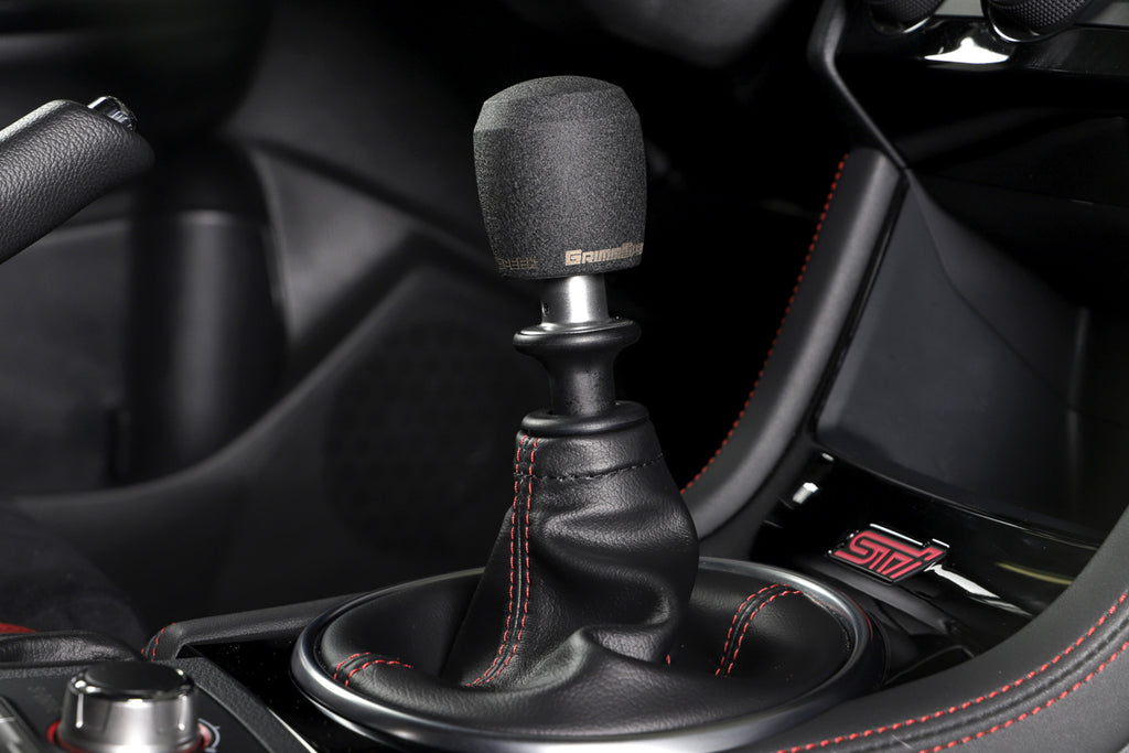 Stubby Shift Knob Stainless Steel Raw M12x1.25 Manual For Subaru/Ford GrimmSpeed