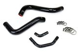 HPS Black Reinforced Silicone Radiator Hose Kit Coolant for Lexus 03-09 GX470 4.7L V8 (57-1467R-BLK)