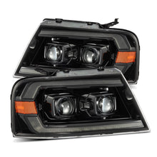 Load image into Gallery viewer, 04-08 Ford F150 / 06-08 Lincoln Mark LT PRO-Series Halogen Projector Headlights Alpha-Black