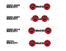 Load image into Gallery viewer, BroTie Mounting Bracket for Hella Horns 02-21 Subaru WRX/STI GrimmSpeed