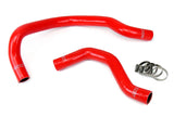 HPS Red Reinforced Silicone Radiator Hose Kit Coolant for Honda 88-91 Civic w/ B16 (57-1016-RED)