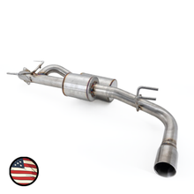 Load image into Gallery viewer, Nameless Performance Axleback Exhaust - 2021+ Crosstrek 2.5L - Dual Chamber - Single Exit 3" Double Wall Tip (SUAB18CXV-5MU-3.0DW-2.5DC)