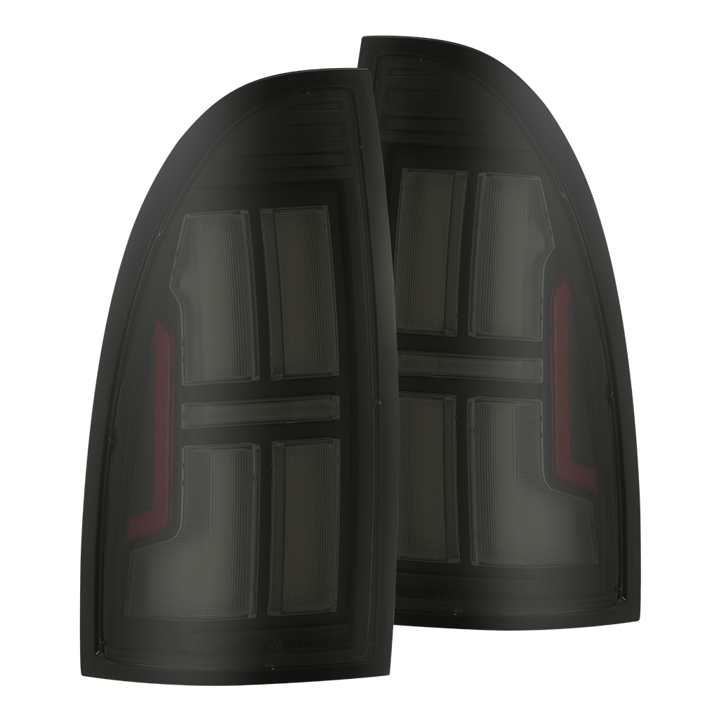 05-15 Toyota Tacoma NOVA-Series Prismatic LED Tail Lights Alpha-Black
