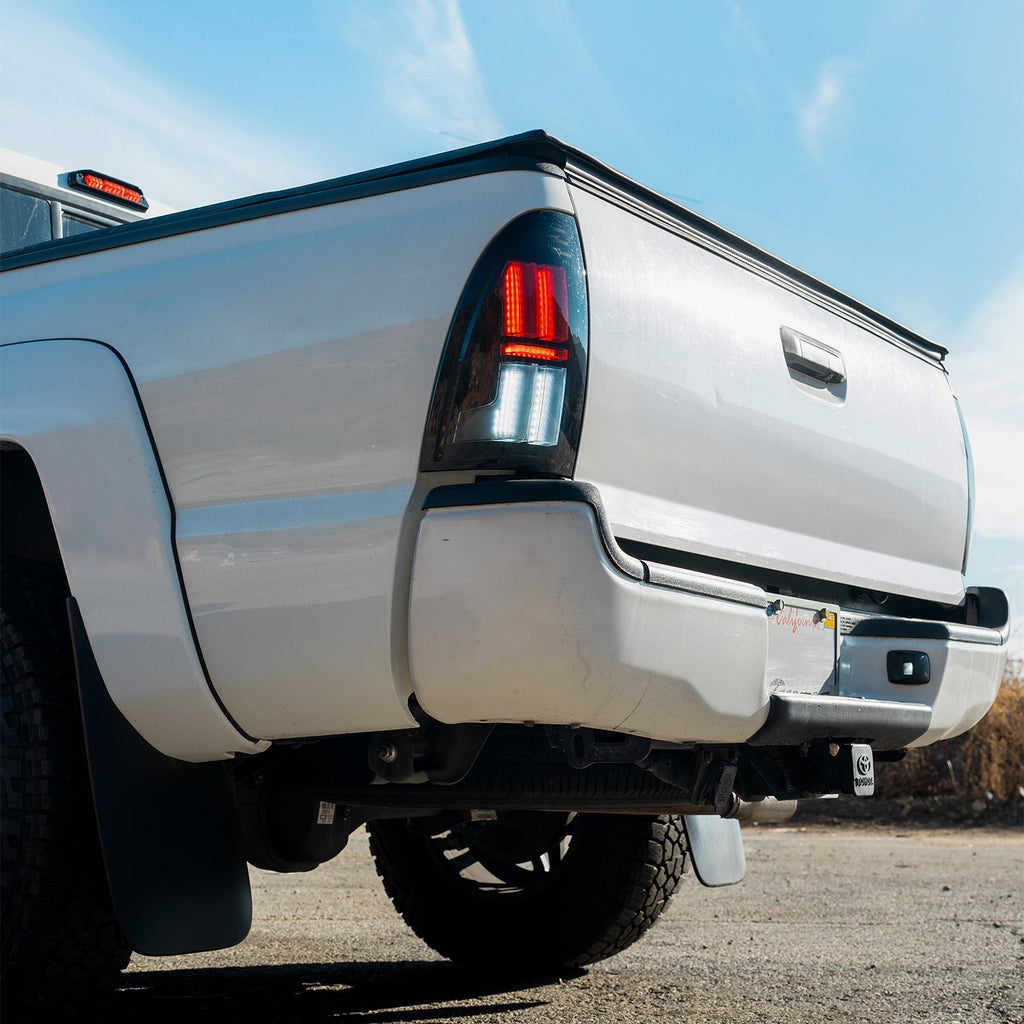 05-15 Toyota Tacoma NOVA-Series Prismatic LED Tail Lights Alpha-Black