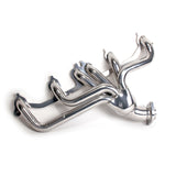 BBK Performance Parts 1991-1999 JEEP 4.0L 1-1/2 SHORTY EXHAUST HEADER (POLISHED SILVER CERAMIC). - 40520