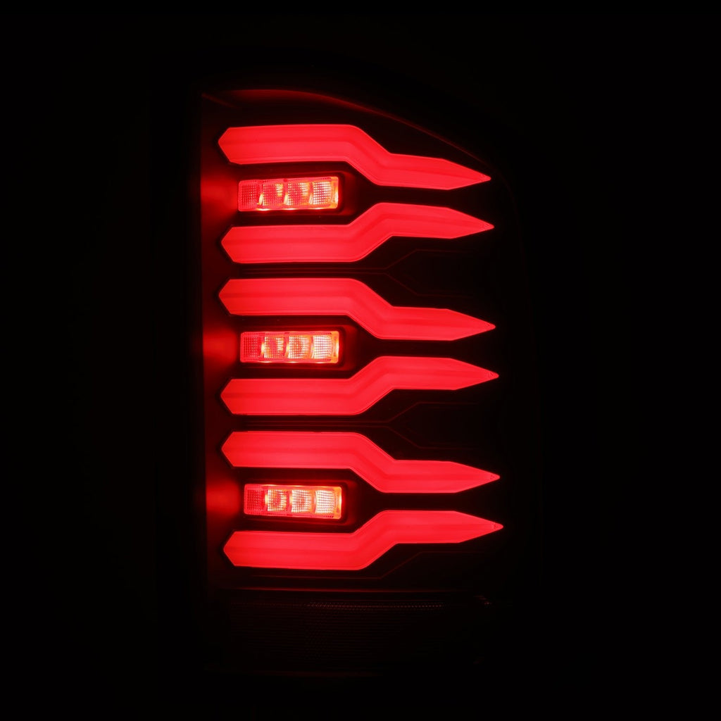 07-13 Chevy Silverado LUXX-Series LED Tail Lights Black