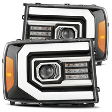Load image into Gallery viewer, 07-13 GMC Sierra PRO-Series Halogen Projector Headlights Jet Black