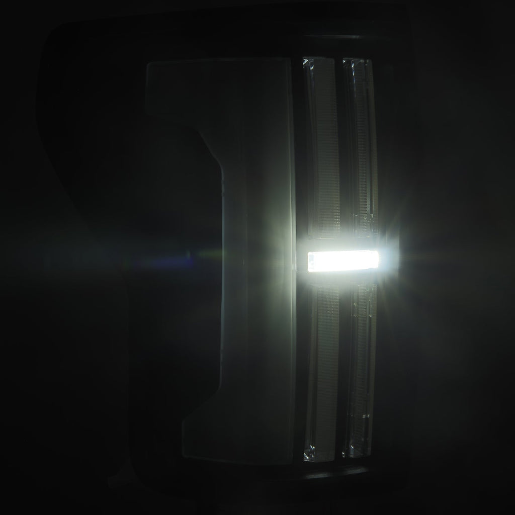 07-13 Toyota Tundra NOVA-Series Prismatic LED Tail Lights Alpha-Black