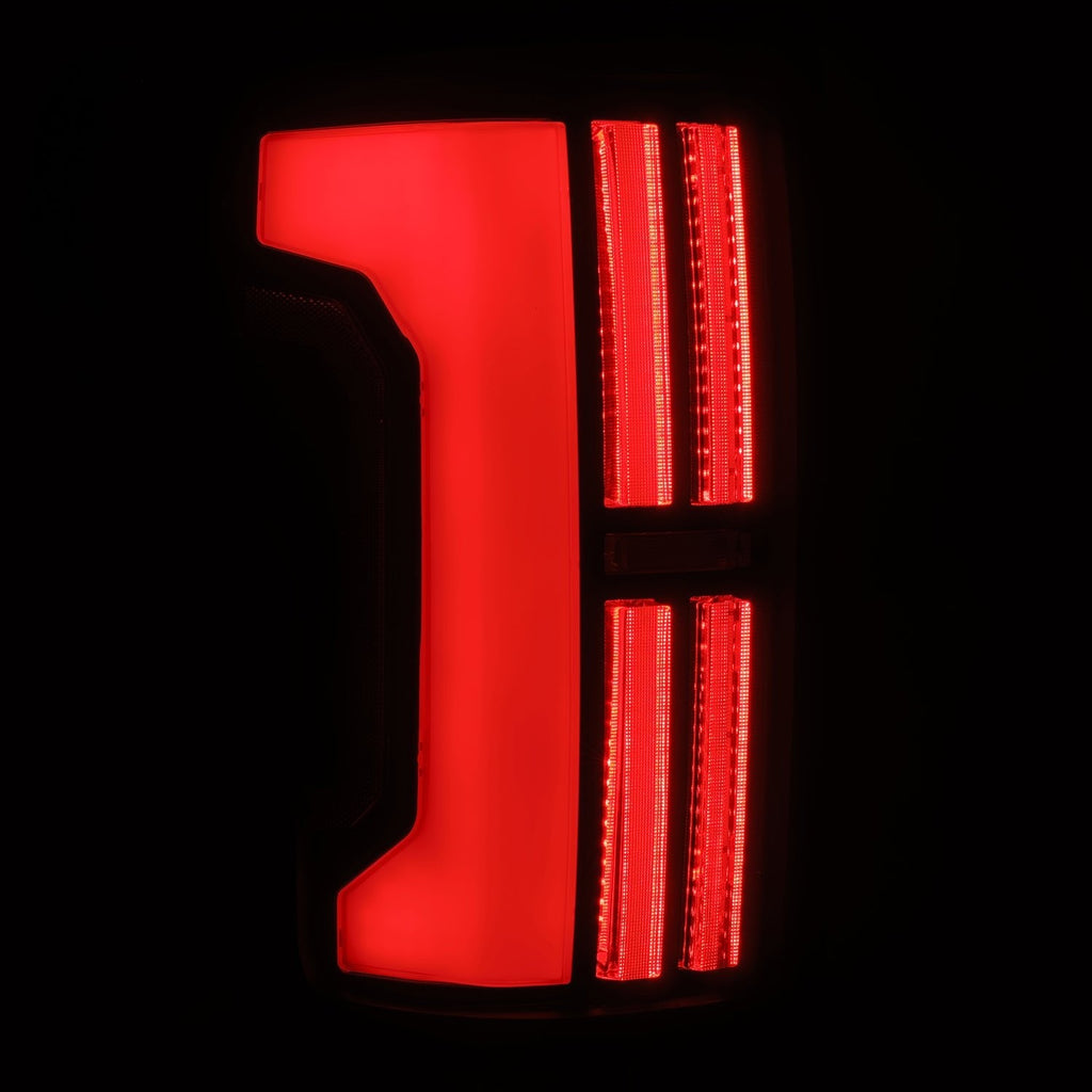 07-13 Toyota Tundra NOVA-Series Prismatic LED Tail Lights Alpha-Black
