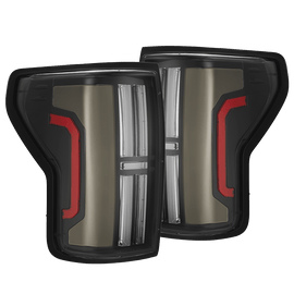 07-13 Toyota Tundra NOVA-Series Prismatic LED Tail Lights Black