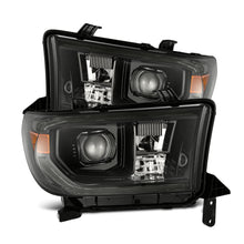 Load image into Gallery viewer, 07-13 Toyota Tundra/08-17 Toyota Sequoia MK II LUXX-Series LED Projector Headlights Alpha-Black (With Level Adjuster)