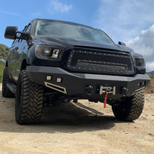 Load image into Gallery viewer, 07-13 Toyota Tundra/08-17 Toyota Sequoia MK II LUXX-Series LED Projector Headlights Alpha-Black (With Level Adjuster)