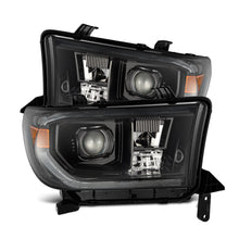 Load image into Gallery viewer, 07-13 Toyota Tundra/08-17 Toyota Sequoia MK II PRO-Series Halogen Projector Headlights Alpha-Black (Without Level Adjuster)