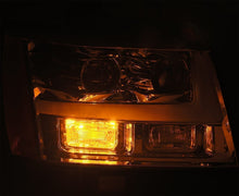 Load image into Gallery viewer, 07-14 Chevrolet Tahoe/Suburban/07-13 Avalanche MK II PRO-Series Halogen Projector Headlights Chrome