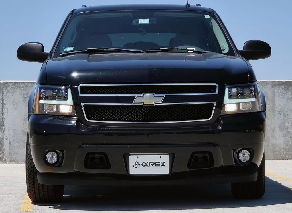 07-14 Chevrolet Tahoe/Suburban/07-13 Avalanche MK II PRO-Series Halogen Projector Headlights Chrome