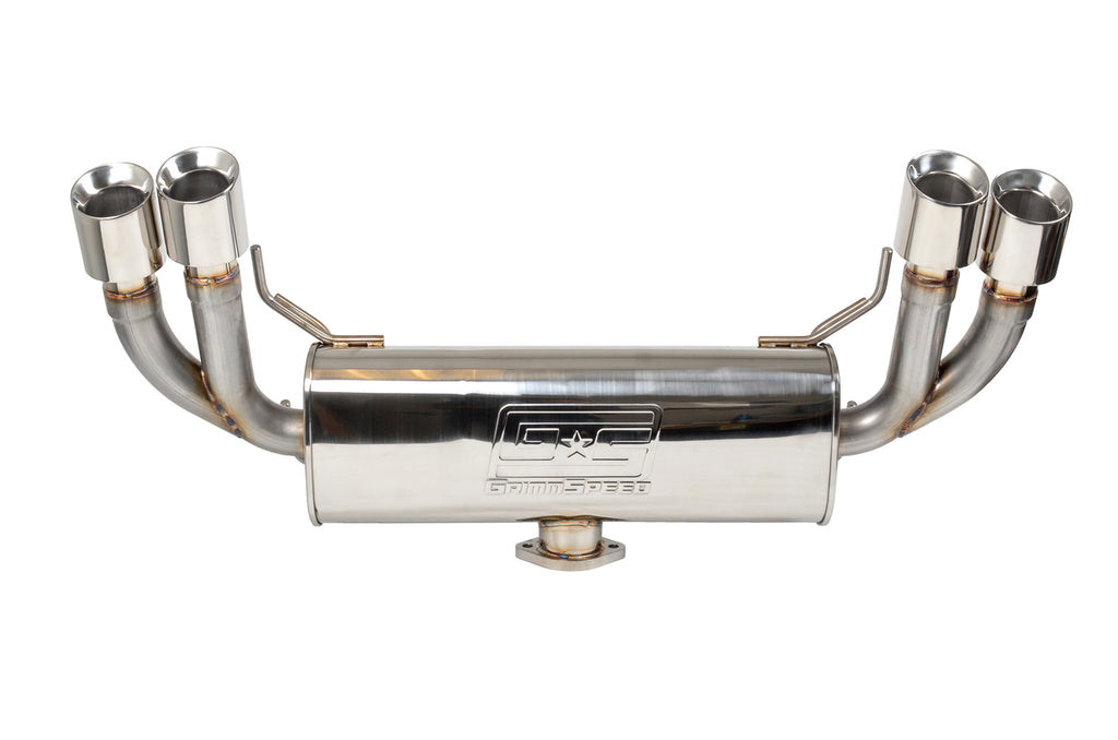 Catback Exhaust System Resonated For Subaru 11-14 WRX 08-14 STI HATCHBACK GrimmSpeed