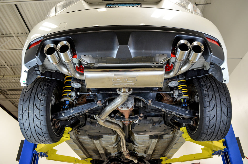 Catback Exhaust System Resonated For Subaru 11-14 WRX 08-14 STI HATCHBACK GrimmSpeed