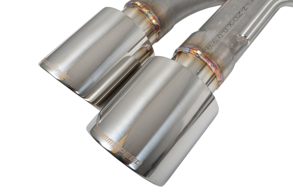 Catback Exhaust System Un-Resonated For Subaru 11-14 WRX 08-14 STI HATCHBACK GrimmSpeed