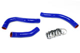 HPS Blue Reinforced Silicone Radiator Hose Kit Coolant for Ford 08 10 F250 (57-1457-BLUE)