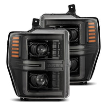 Load image into Gallery viewer, 08-10 Ford Super Duty/Excursion LUXX-Series LED Projector Headlights Alpha-Black