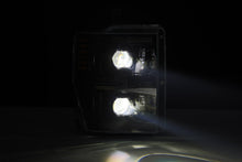 Load image into Gallery viewer, 08-10 Ford Super Duty/Excursion LUXX-Series LED Projector Headlights Alpha-Black