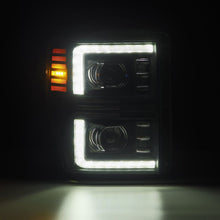 Load image into Gallery viewer, 08-10 Ford Super Duty/Excursion PRO-Series Halogen Projector Headlights Black