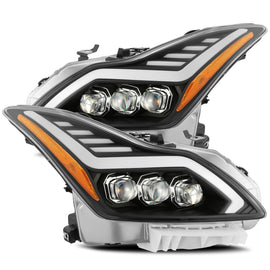 08-13 Infiniti G37/14-15 Q60 Coupe NOVA-Series LED Projector Headlights Black